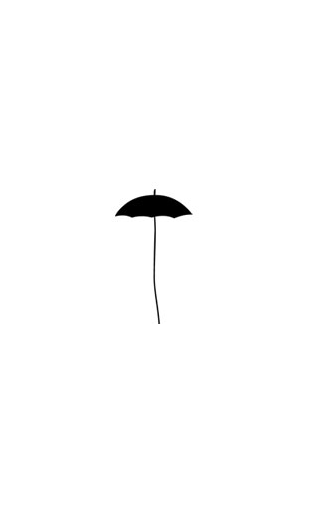 Sticker parapluie design-2